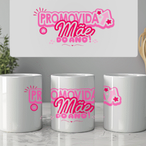 Caneca de Cerâmica "Mãe do Ano"