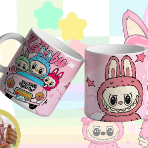 Caneca Zimomo Boneco Monstrinho Kawaii - Edição Premium
