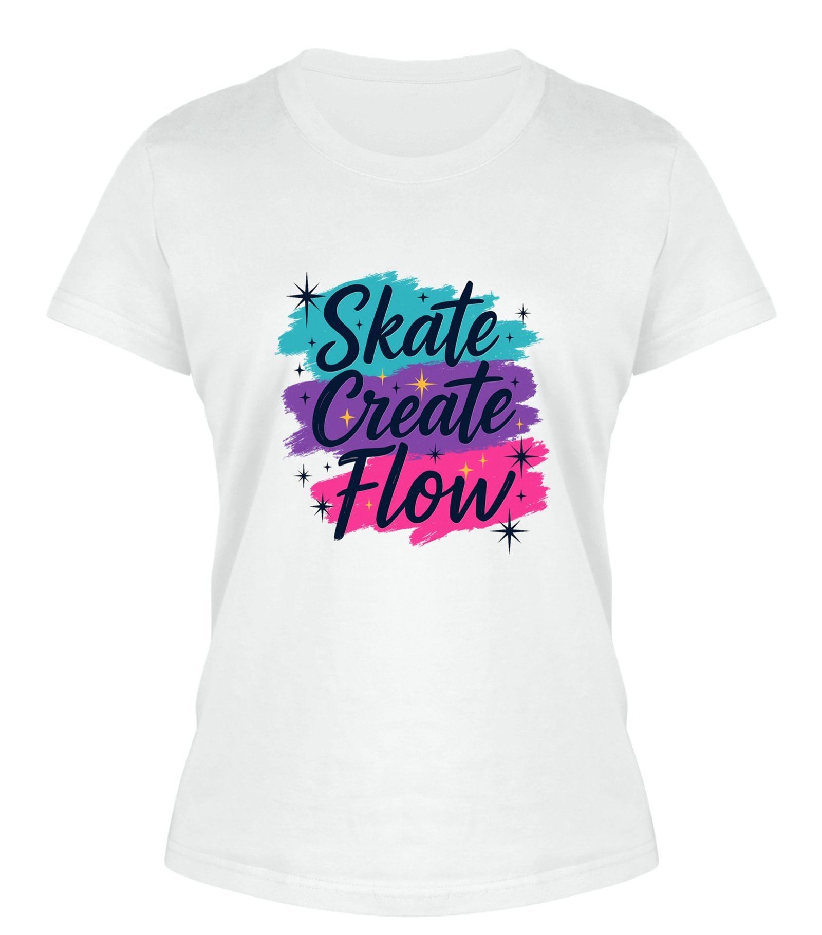 T-shirt "Skate Create Flow"
