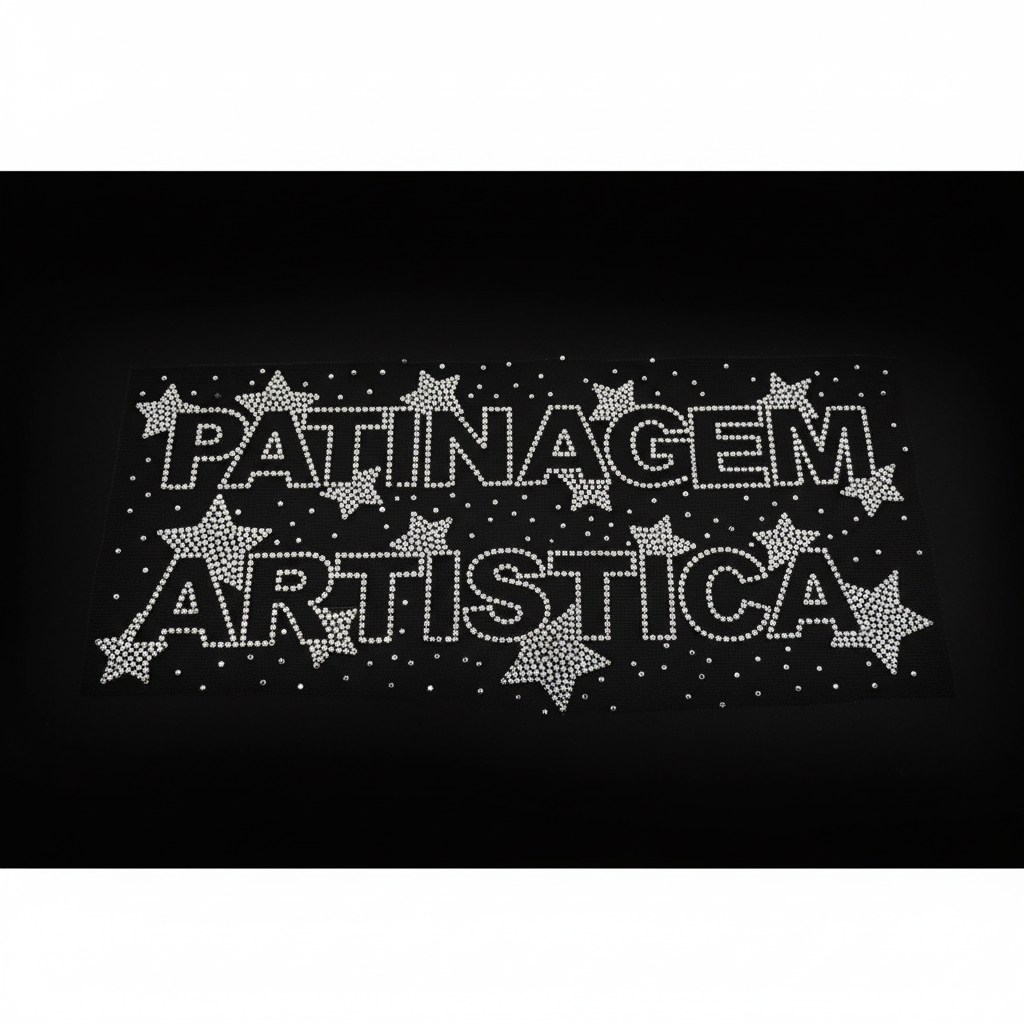 Transfer strass "Patinagem Artística com Estrelas" - Image 2