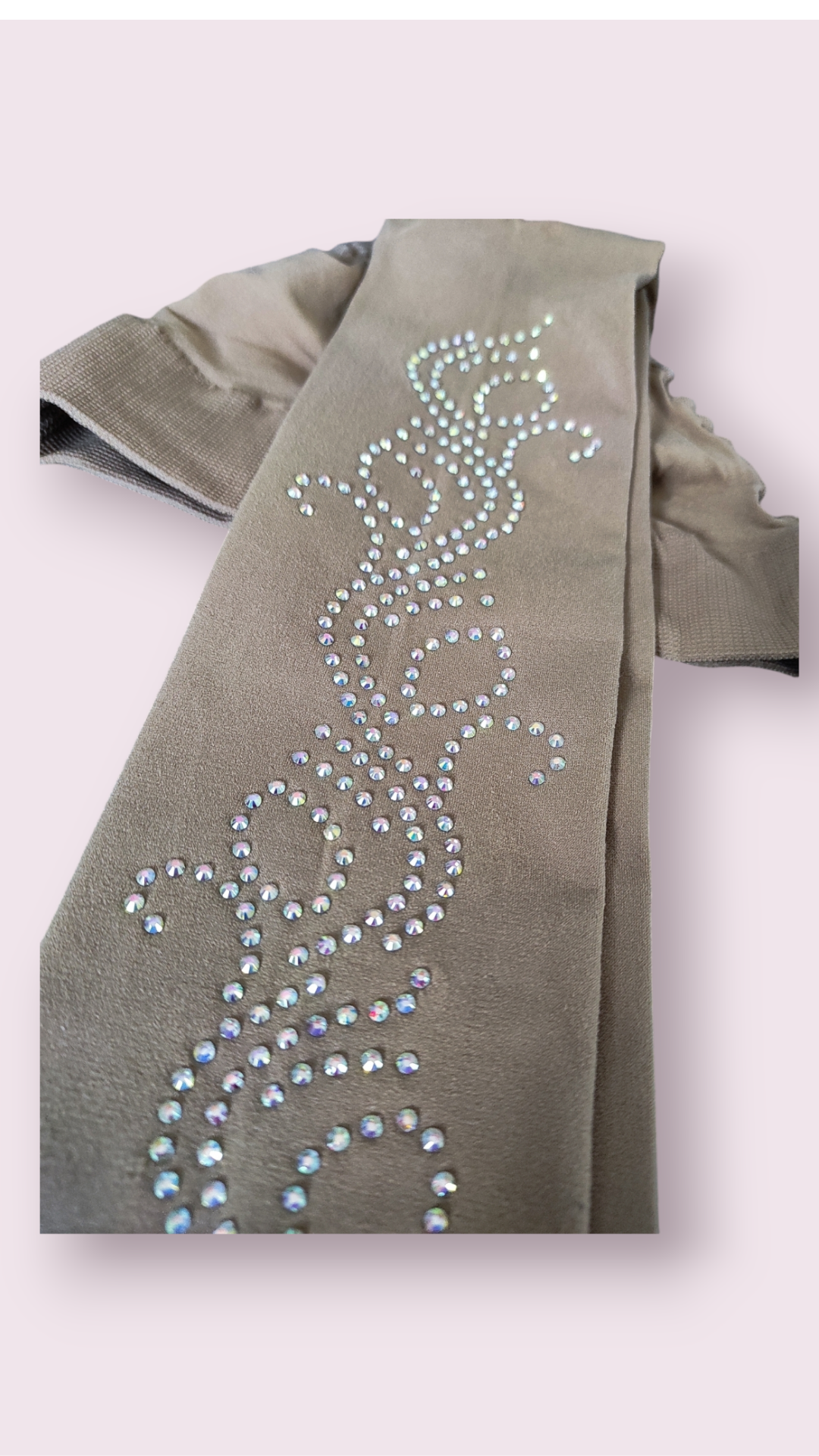 Meias de Patinagem Artística com Cristais - Modelo.2