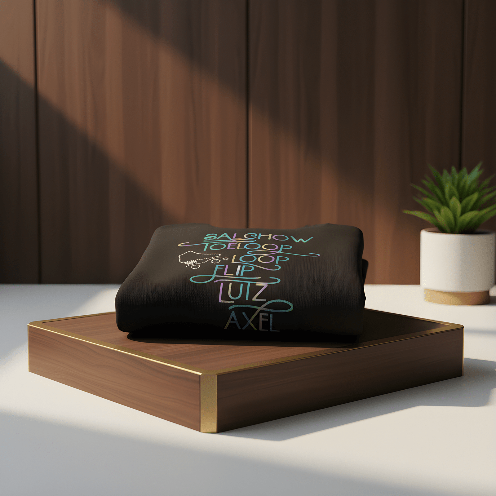 Linha Premium Patinagem Artística – Vinil Holográfico (Sweat & Hoodie) - Image 2