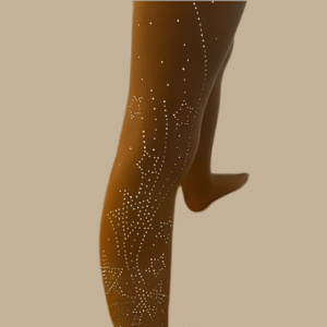 Meias de Patinagem Artística com Strass - Modelo.1
