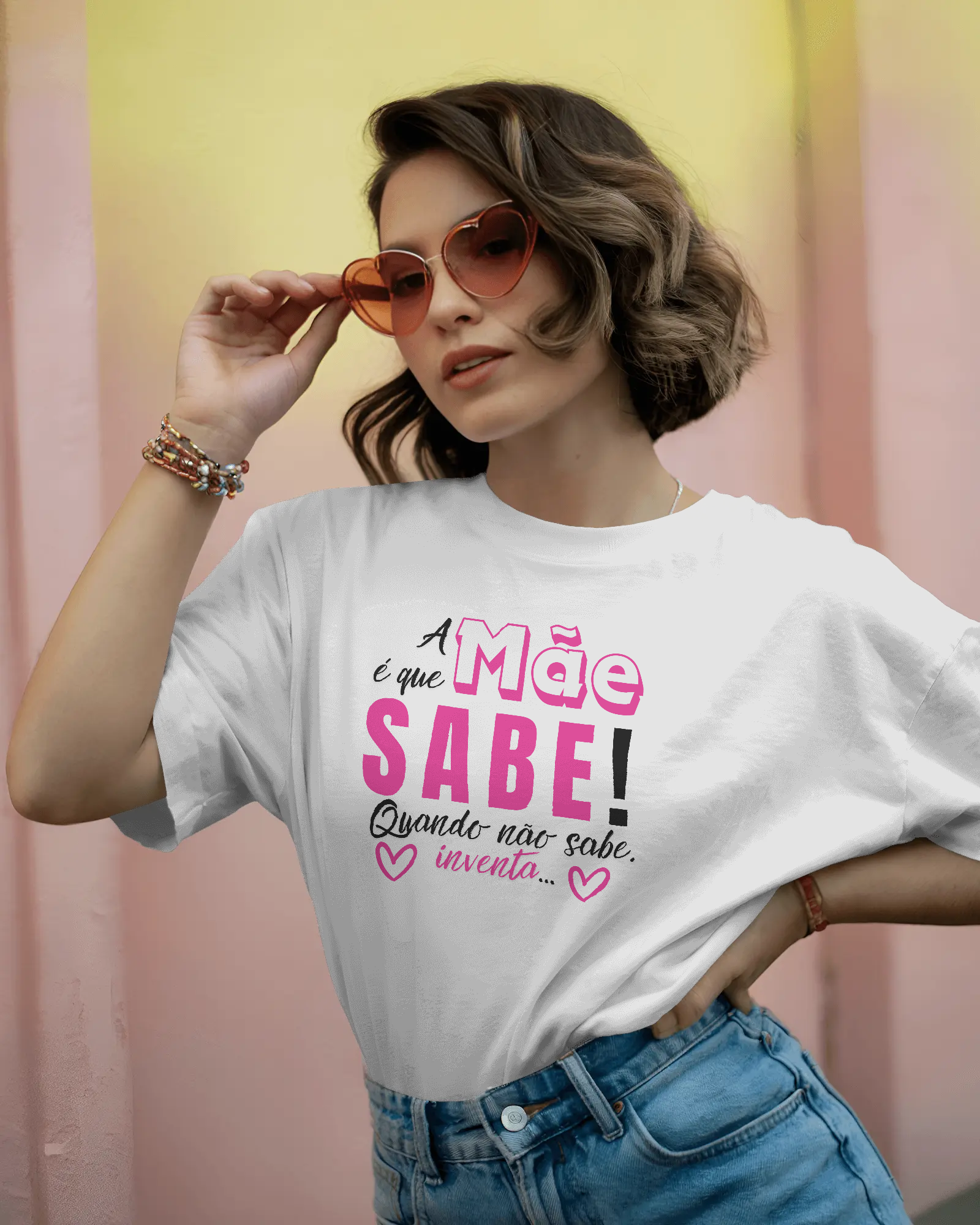 T-shirt Mãe Sabe Tudo