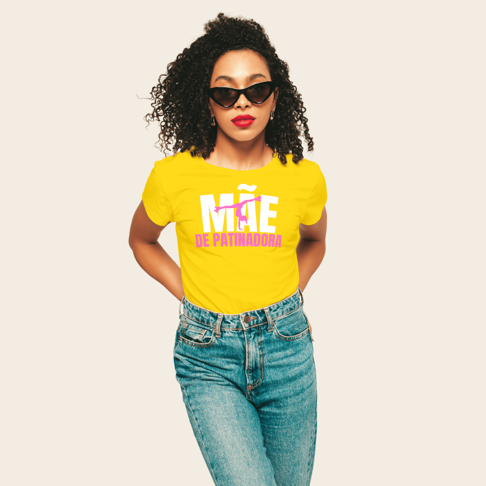 T-shirt "Mãe de Patinadora" - Image 5