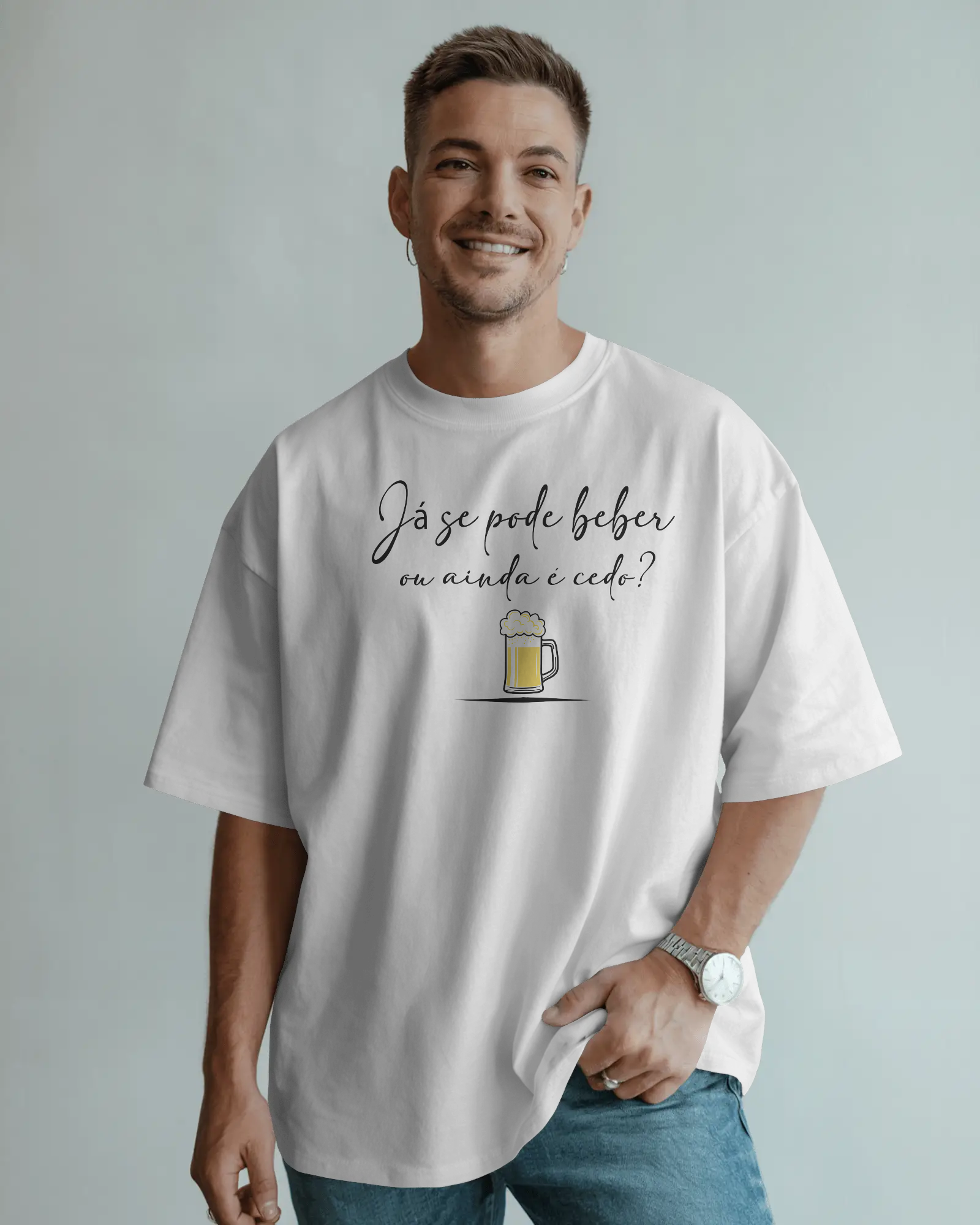 T-shirt 'Já se Pode Beber?'