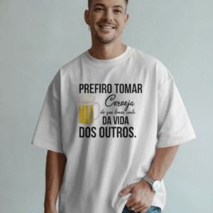 T-shirt 'Prefiro a Cerveja'