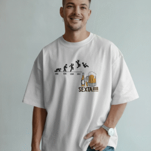 T-shirt 'A Evolução da Semana: Rumo à Sexta'