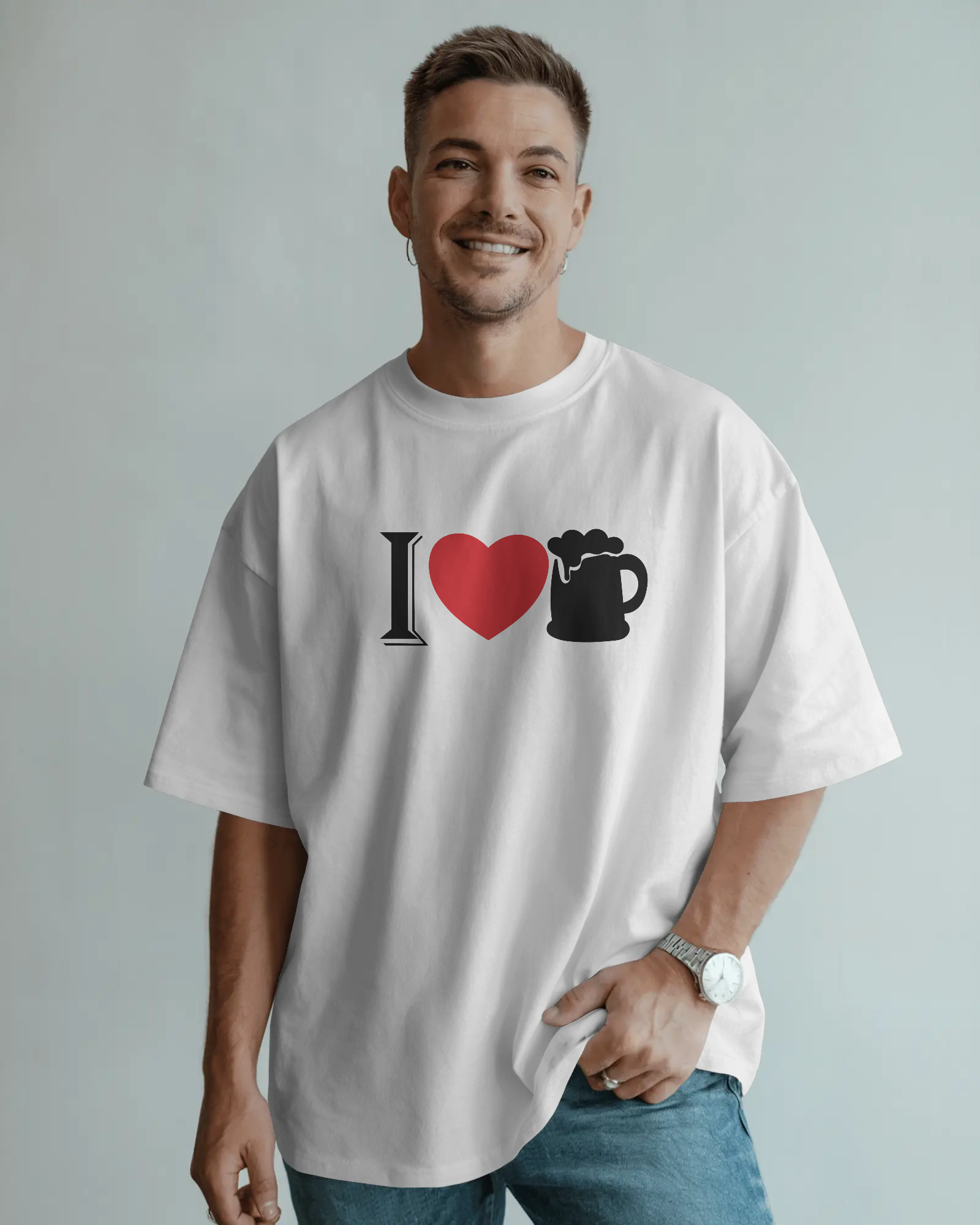 T-shirt 'I Love Beer'
